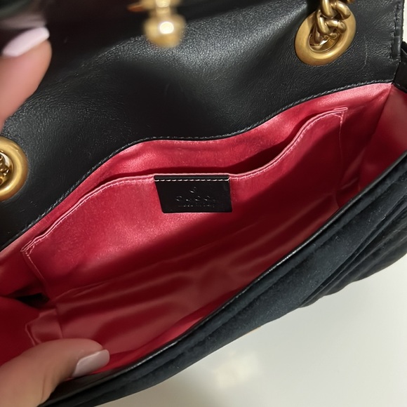 Gucci marmont velvet bag - Picture 5 of 8